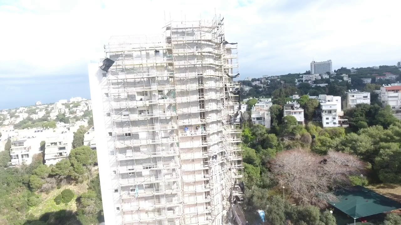 שדרות הצבי 42 חיפה חיפוי שיש קבוצת עידן